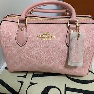 Coach Women's Satchel in Light Pink